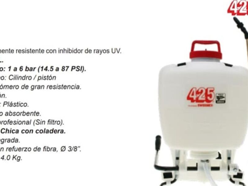Aspersora Manual Mochila 425 México