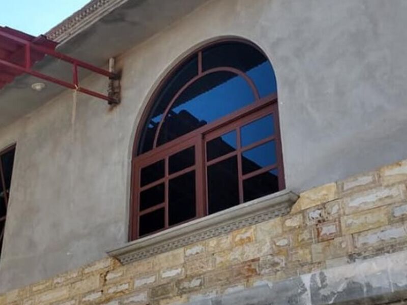Ventana de aluminio con diseños México