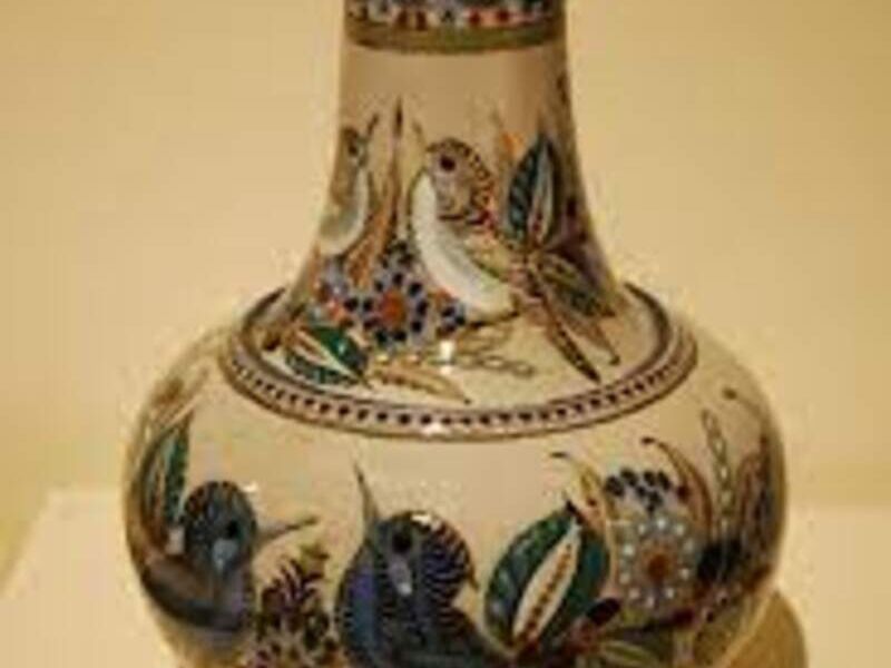 Floreros ceramica Mexico
