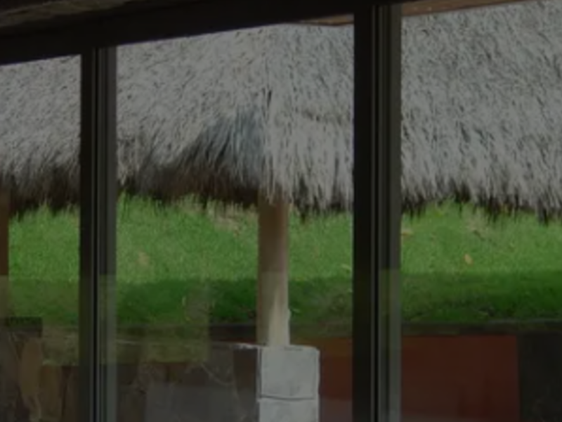 Puertas de cristal para jardin Durango 
