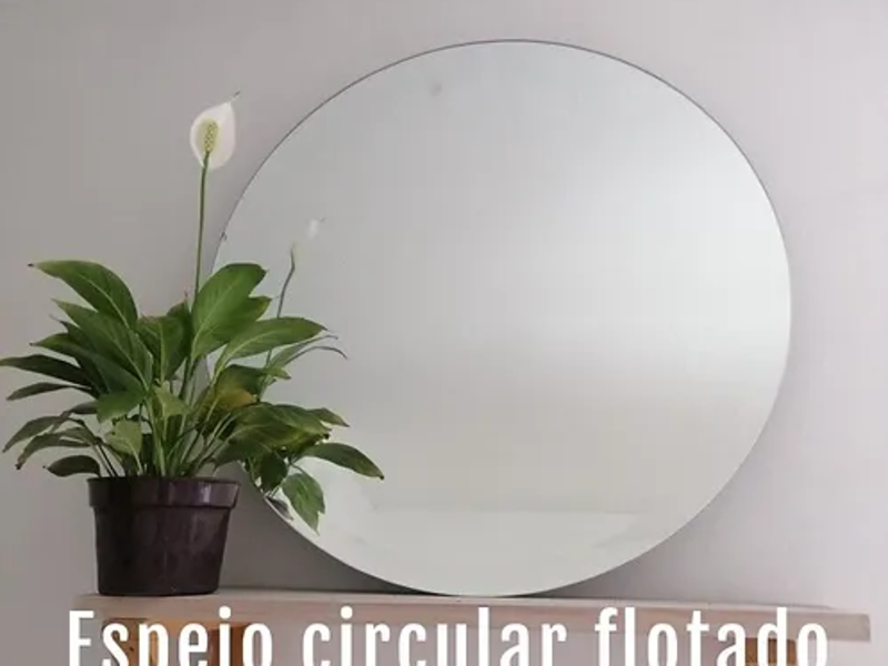 Espejo circular flotado CDMX