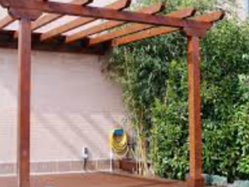 Pérgolas madera Tijuana