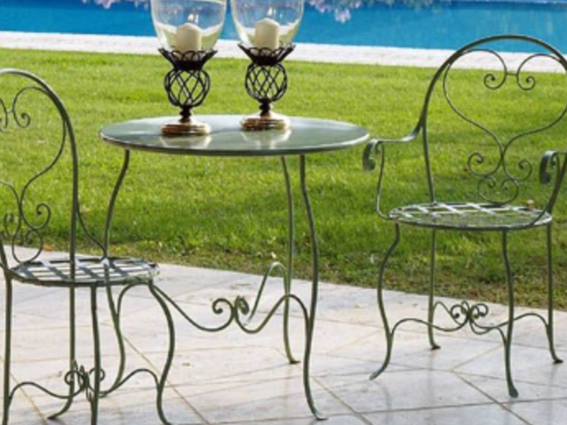 Muebles jardin de hierro Tijuana