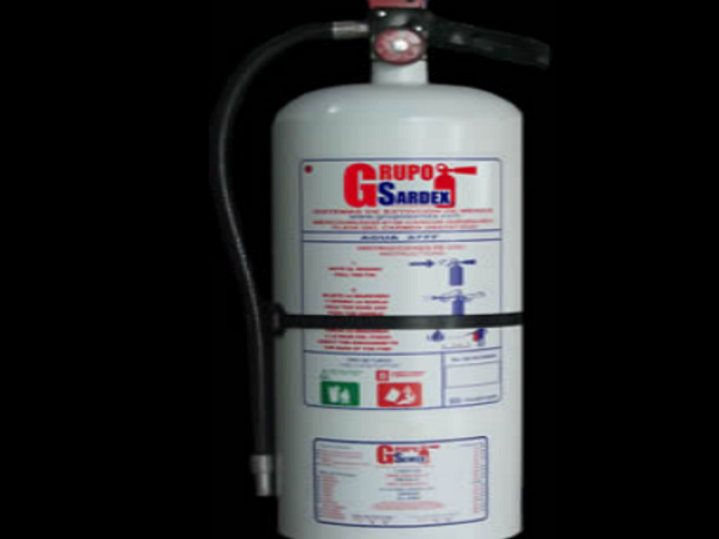 EXTINTOR DE ESPUMA 3% A Y AB 6% SARDEX MÉXICO