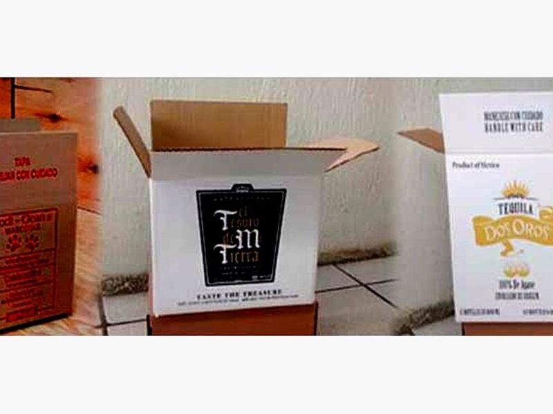 Impresión de caja a 2 tintas Mexico