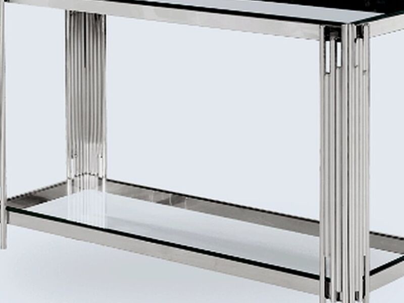 Credenza Dan Cristal Claro Plata México