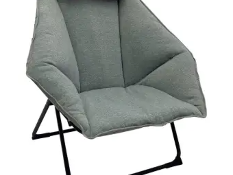 Silla Plegable Hexagonal Gris México