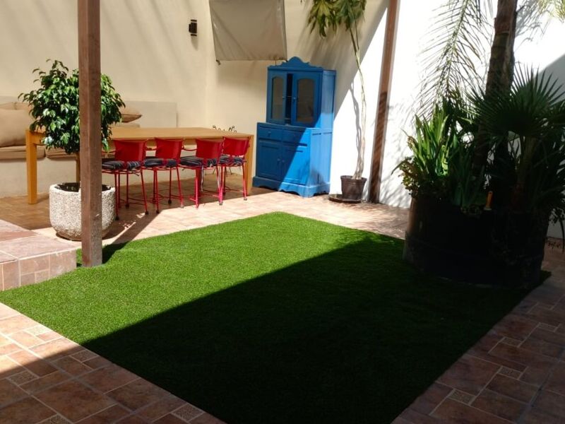 instalacion pasto sintetico Mexico