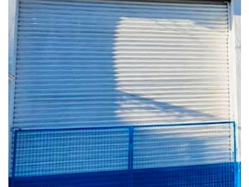 Puerta aluminio para garaje blanco Iguala