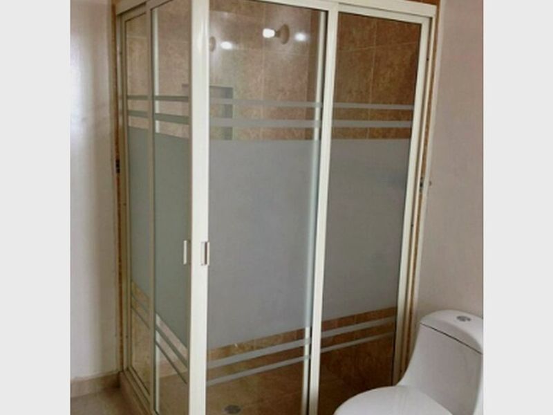 Canceles Cristal Templado Aluminio Durango