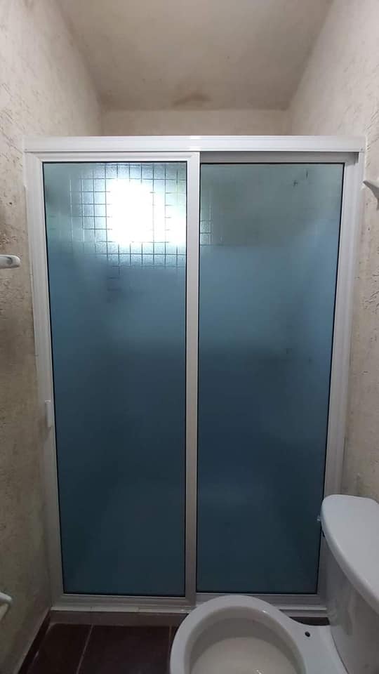 Puerta Corrediza Ducha Mexico MAX Aluminios y Vidrios 