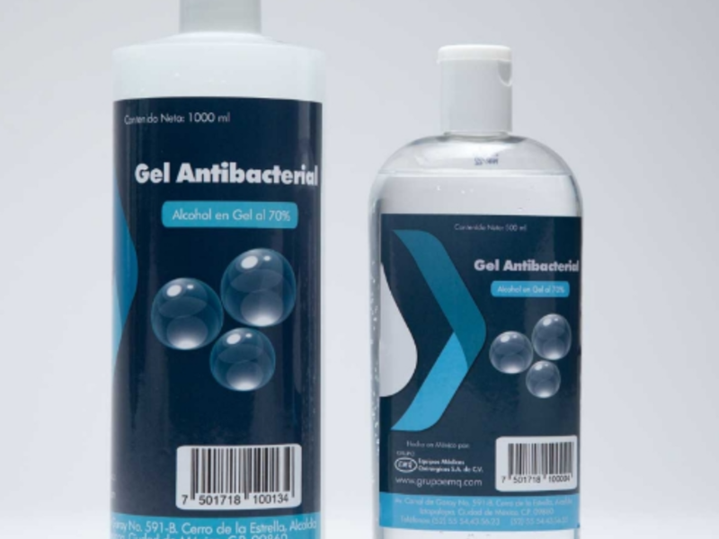Gel antibacterial  Mexico