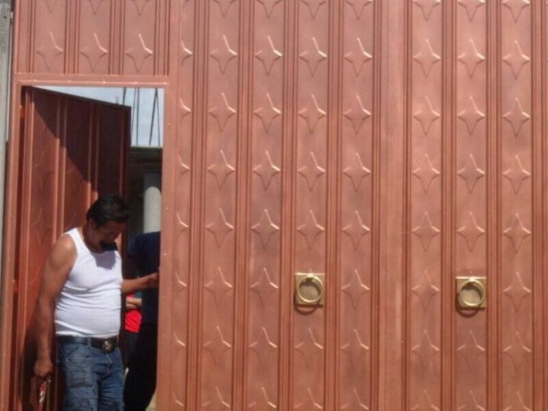 Puerta de paso aluminio con diseños México