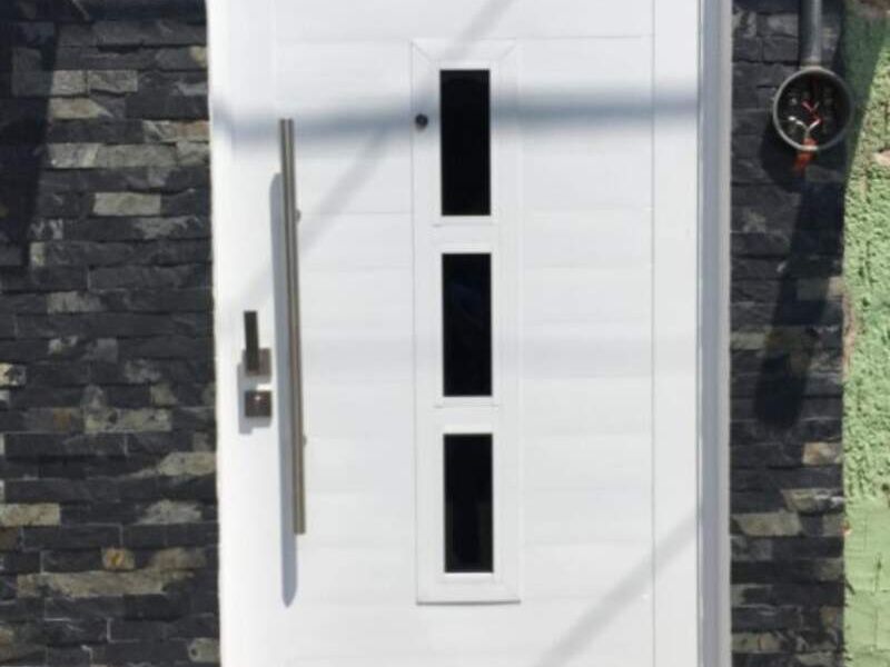 Puerta para exterior aluminio Poncitlán