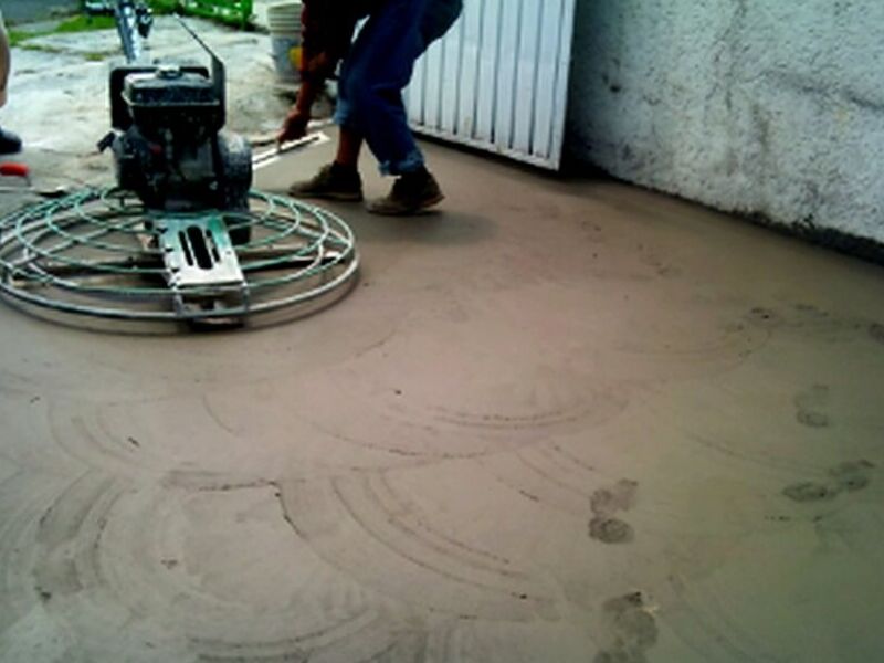 Pulido de pisos de concreto Mérida