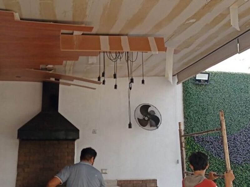 Reparación Pergolado Techo