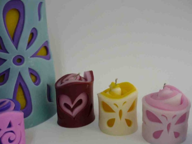 Velas decorativas de colores Querétaro 