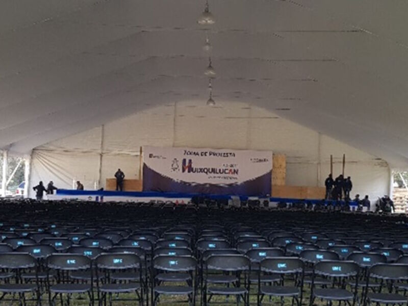 Carpa articulada domo Toluca