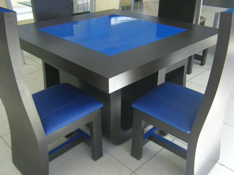 Comedor azul Cualiacán