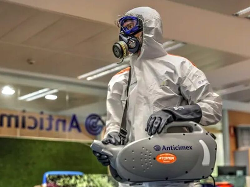 Desinfección de virus Yucatan 