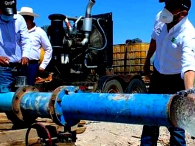 Obras de agua potable Obregon 