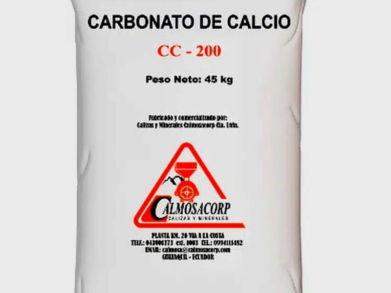 Carbonato Calcio Industrial México