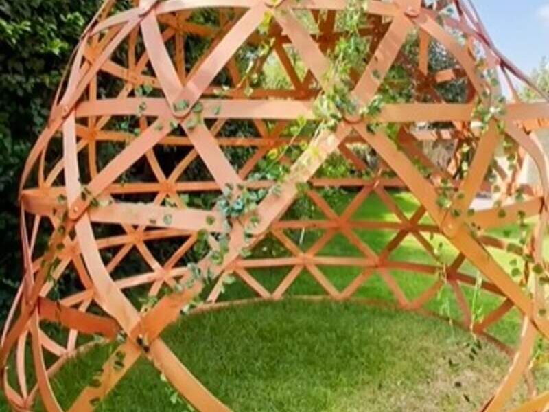 Domo helicoidal de madera San Luis Potosí