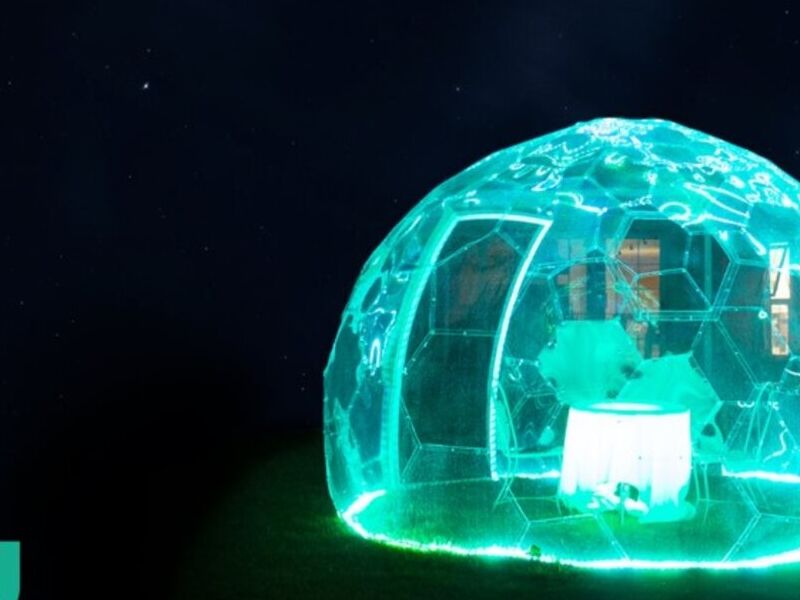 Domo con luz led México
