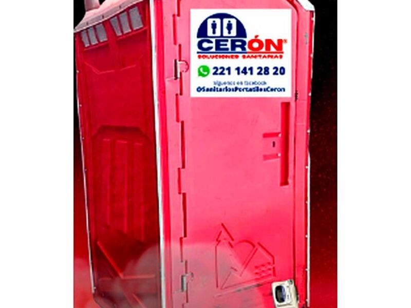 Baño portátil Rosa México