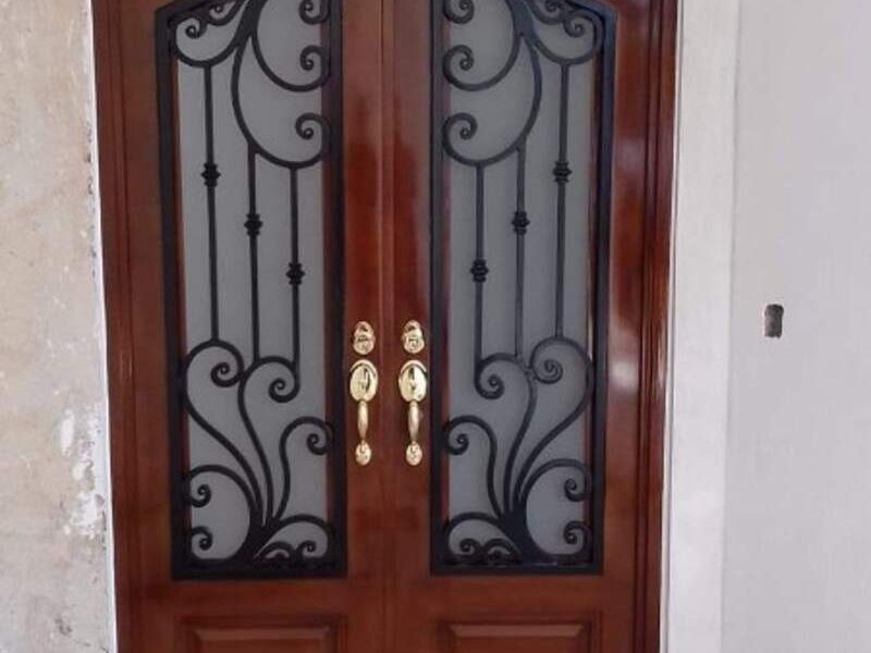Puerta doble abatible Tejupilco
