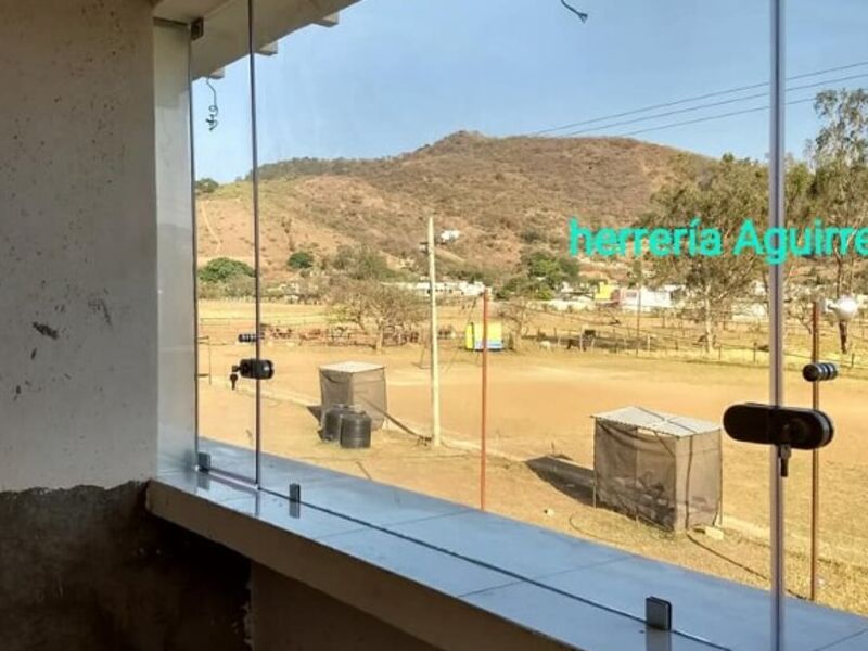 Ventana panorámica Vidrio templado México