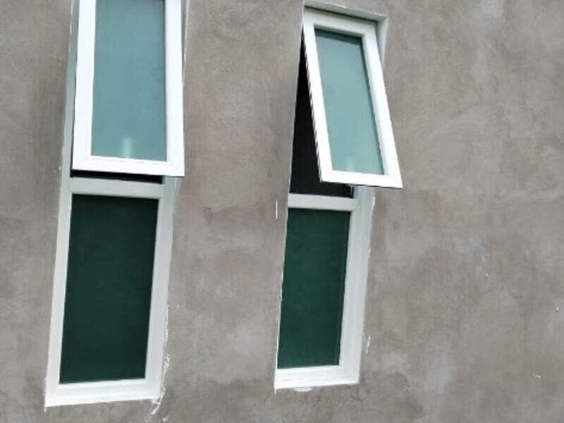 Ventanas proyección cristal verde México