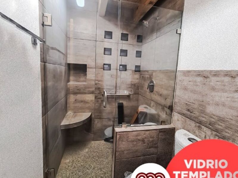 Cancel de baño vidrio templado Coatepec