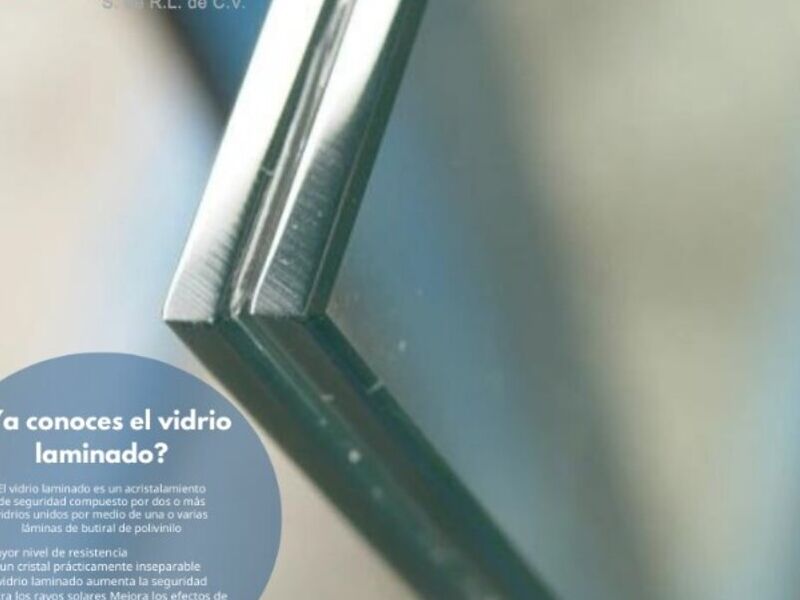 Vidrio laminado Iztacalco