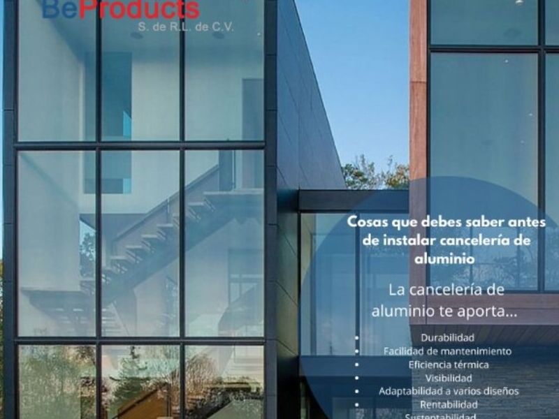 Estructura de aluminio Iztacalco