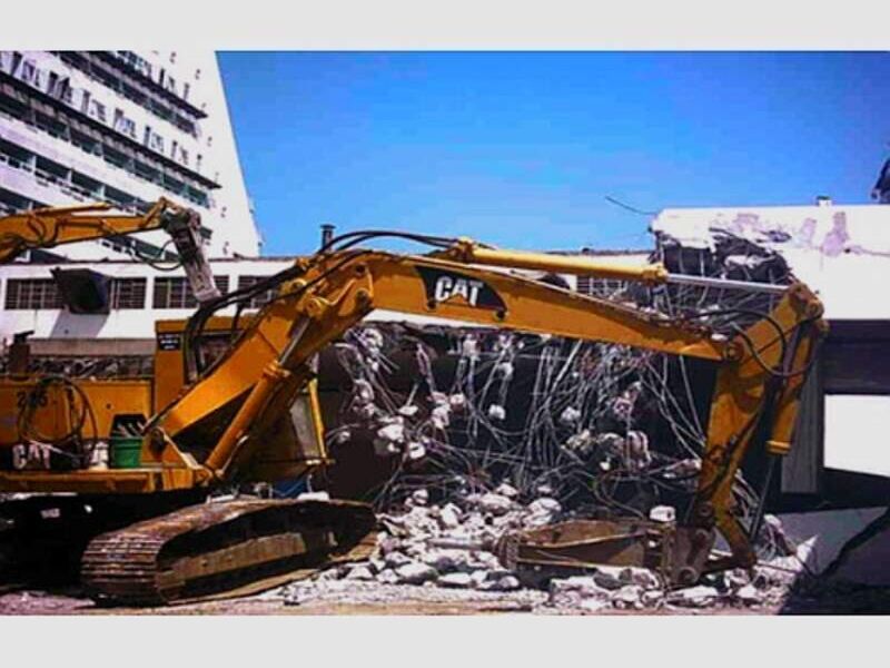 Demolicion edificios CDMX