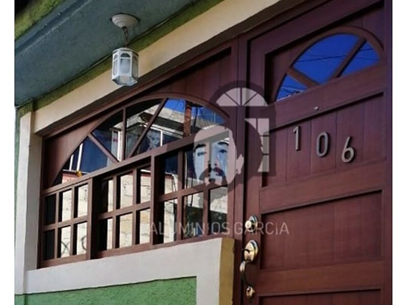 Puerta bandera en aluminio Mexico