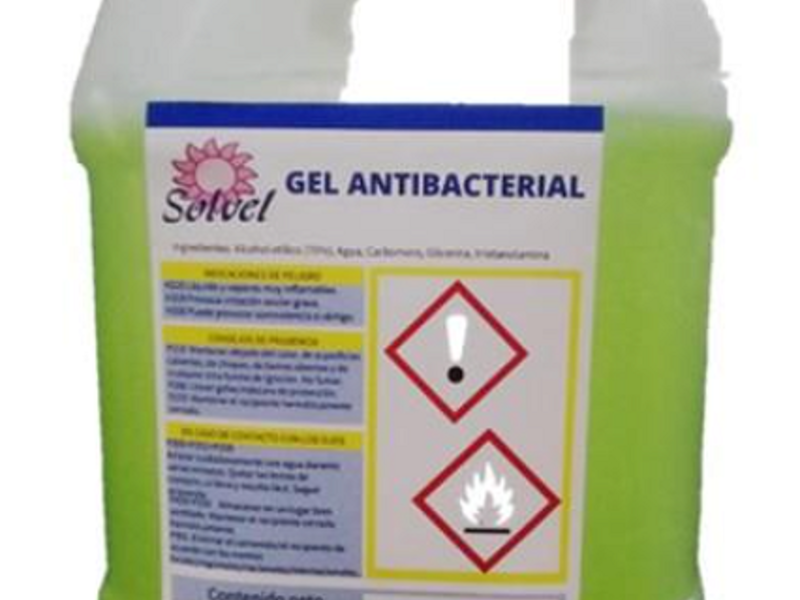 Gel antibacterial 