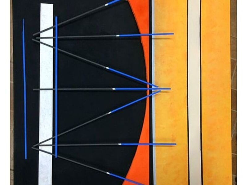 Pinturas abstractas enmarcadas Ciudad México