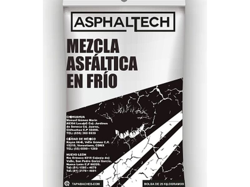 MEZCLA ASFÁLTICA EN FRÍO Ciudad México