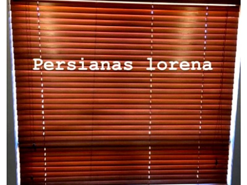 Persiana Madera Cafe Los Mochis