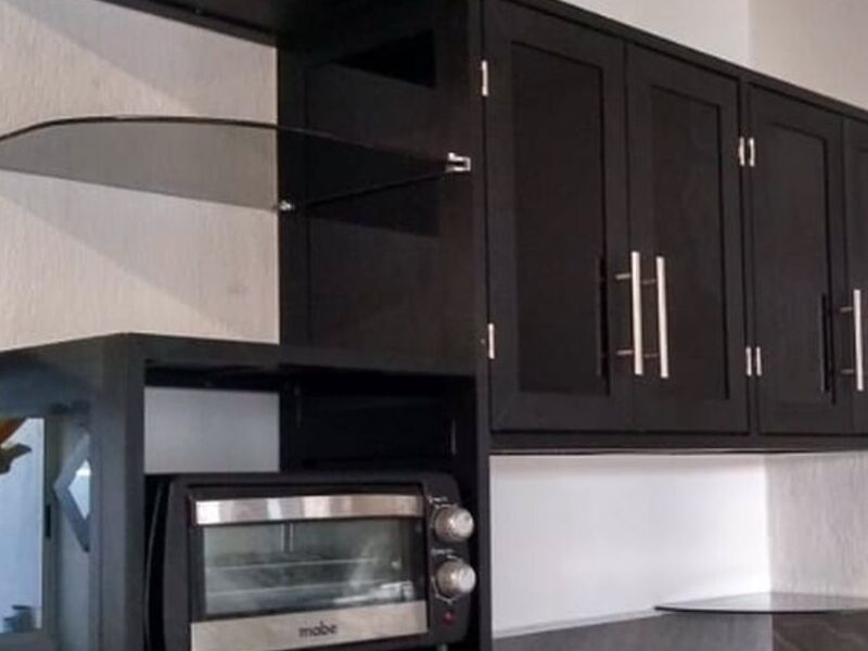 Muebles de cocina negro Quintana Roo
