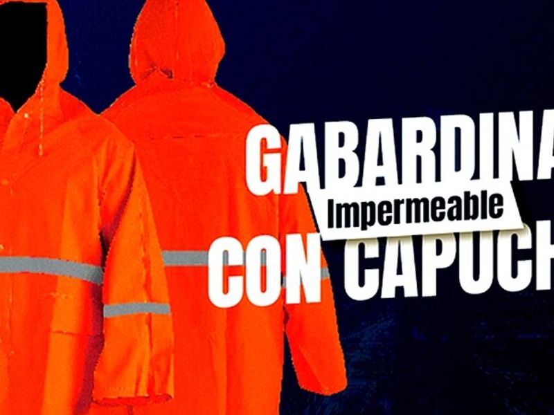 Gabardina impermeable capucha QUINTANA ROO