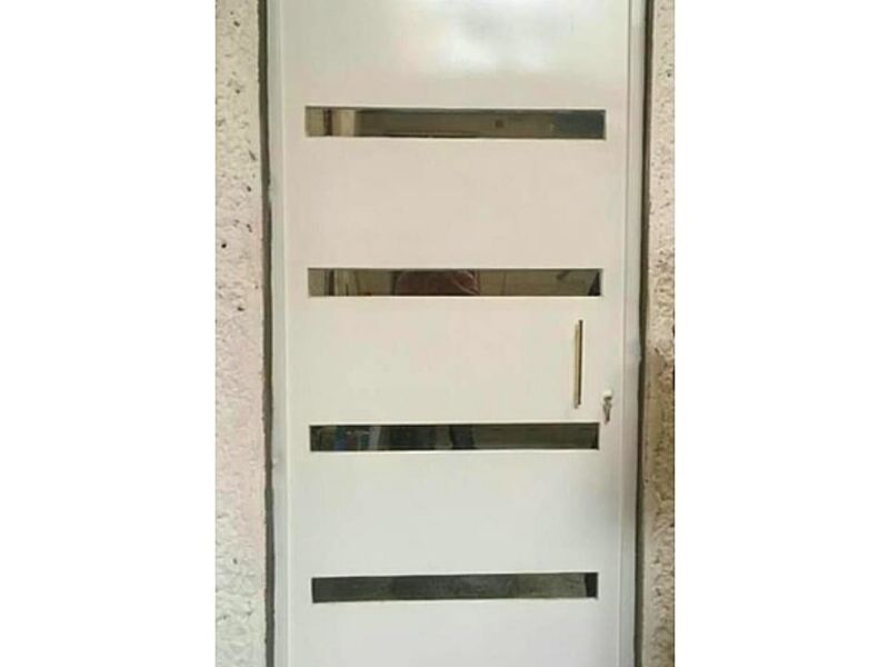 Puerta en aluminio blanco Chilapa de Álvarez