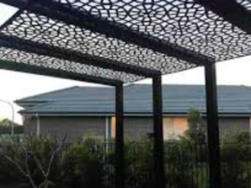 Celosía Pérgola Negra México