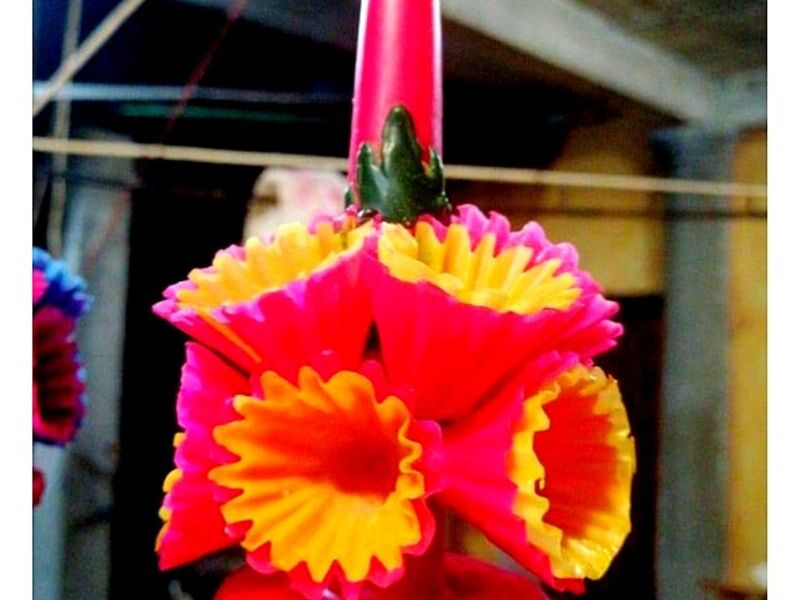 Vela Flores Rosa Oaxaca