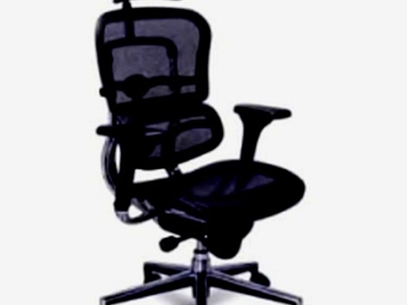 Silla Oficina Negra Puebla