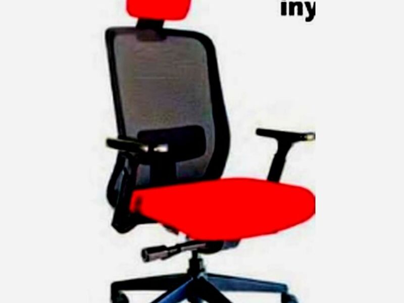 Silla oficina Roja Puebla
