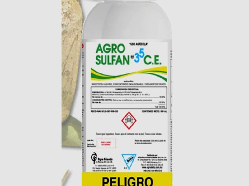 Insecticida AGROSULFAN MR 35 CE México