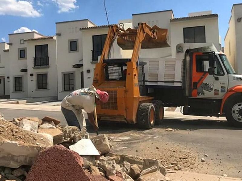 Transporte de escombros 